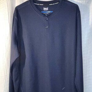 Everlast Pullover ~ Men's Large~Long-Sleeve ~ Navy Blue ~ Excellent Condition!